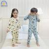 Bộ thun dài tay cho bé Magickids dáng ôm body giữ ấm in hình động vật dễ thương chất cotton Quần áo trẻ em BR22032