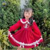 VÁY NOEL THÊU THỎ TUYẾT - VA22006