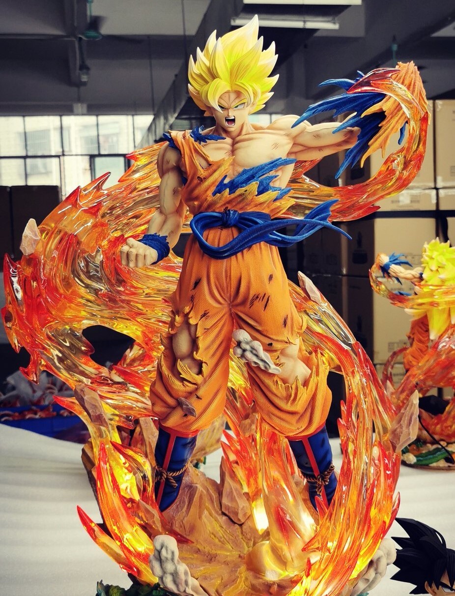 Mô hình tĩnh Recast 49 Studio  Trunks 14 Statue Super Saiyan UCS GK 3  Head  Shopee Việt Nam