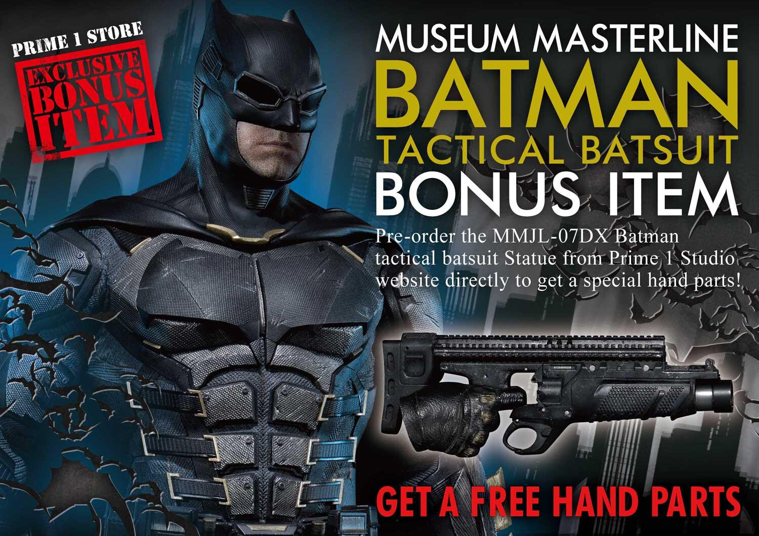 Batman Tactical Batsuit TOYz - Mô hình cao cấp & mô hình chính hãng