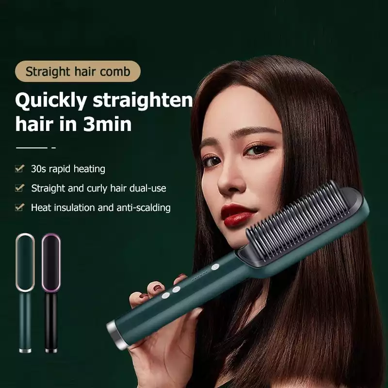 2 in 1 Hair Straightener & Curler