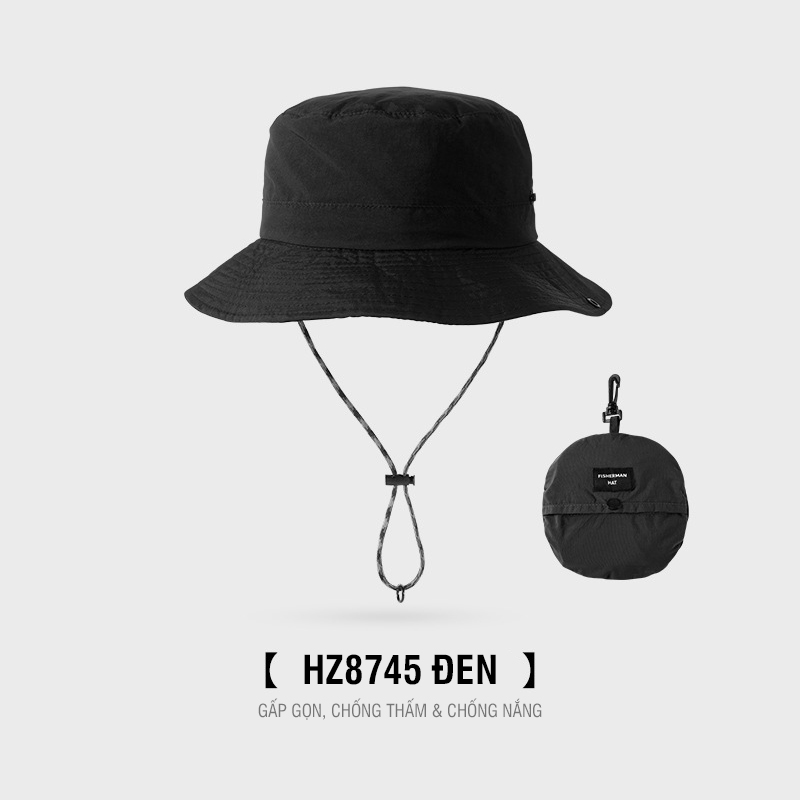 Mũ bucket dã ngoại, du lịch FISHERMAN HZ8745