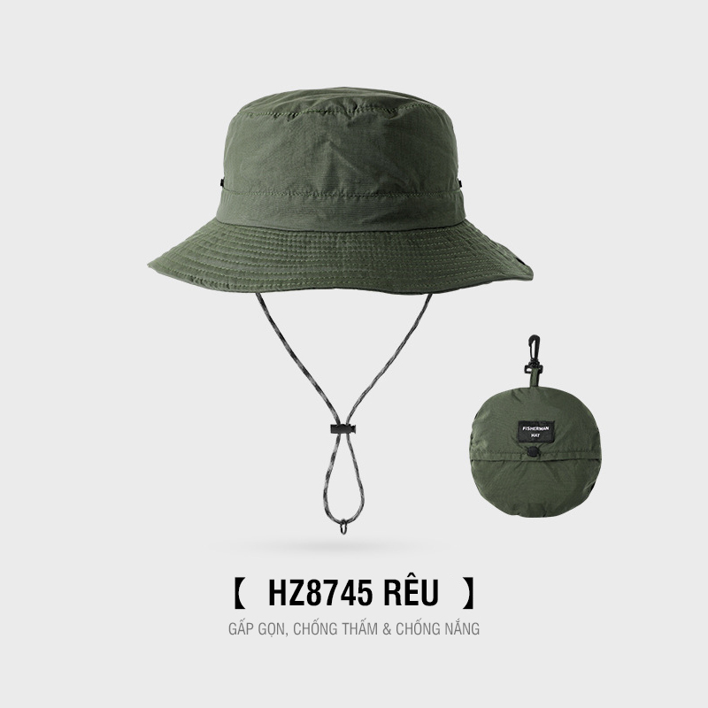 Mũ bucket dã ngoại, du lịch FISHERMAN HZ8745_thumbnail_1