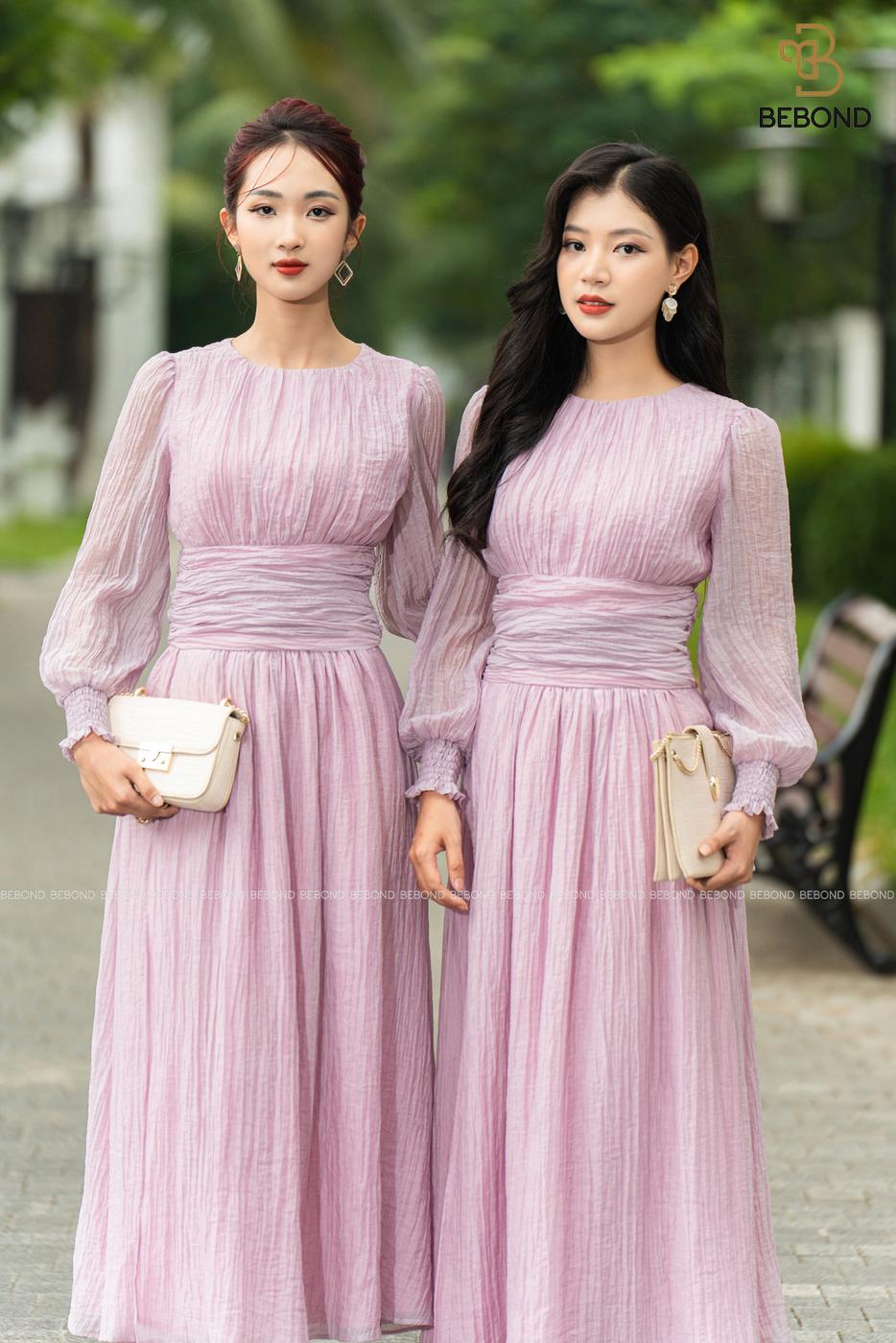 Đầm maxim TÍM HỒNG - Mirabel Dress