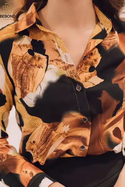 Áo sơ mi sơn mài