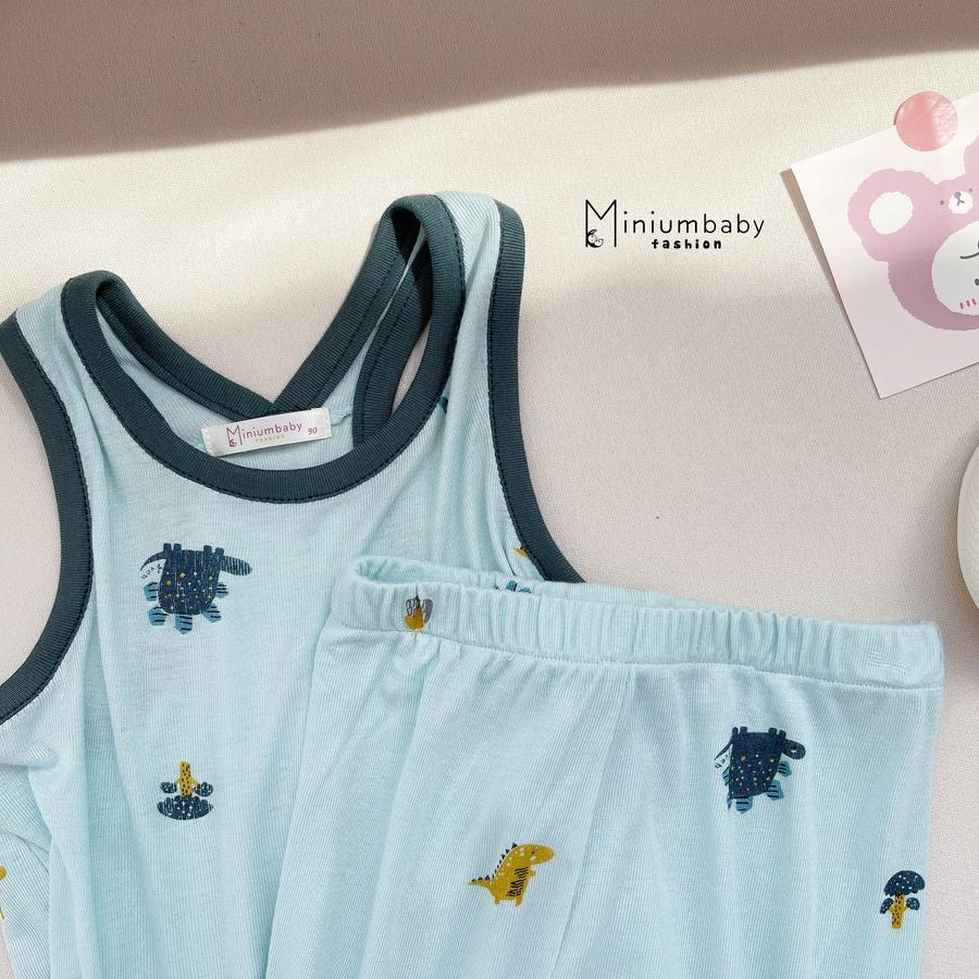 Bộ cotton 2 dây unisex