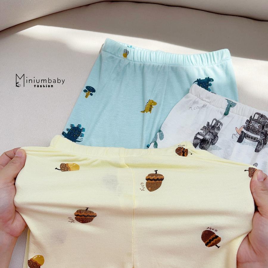 Bộ cotton 2 dây unisex