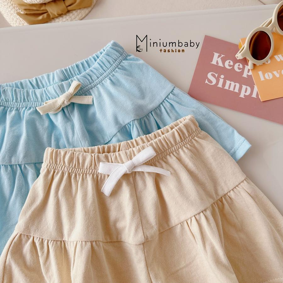 V1609- chân váy xòe cho bé