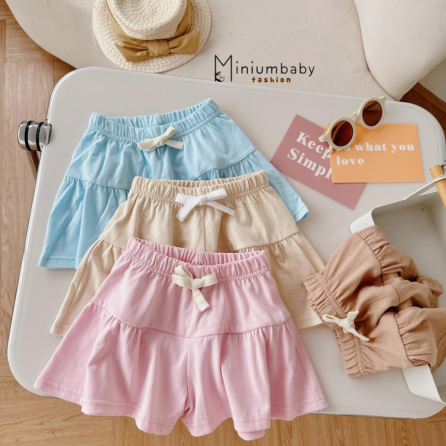 V1609- chân váy xòe cho bé