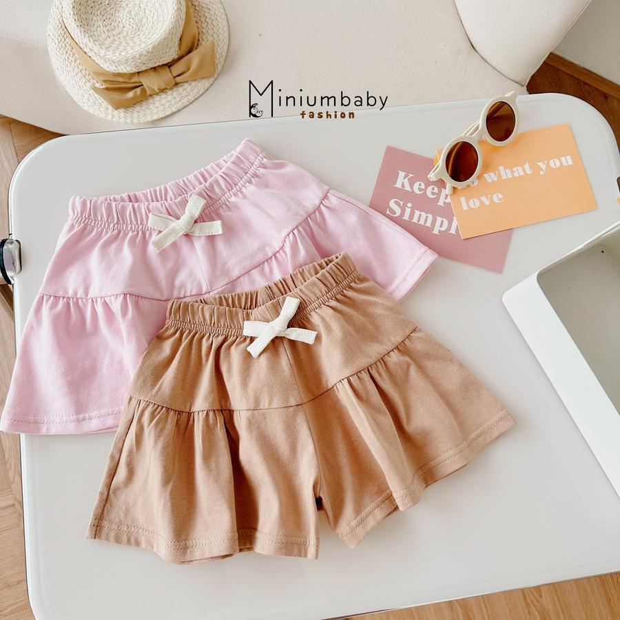 V1609- chân váy xòe cho bé