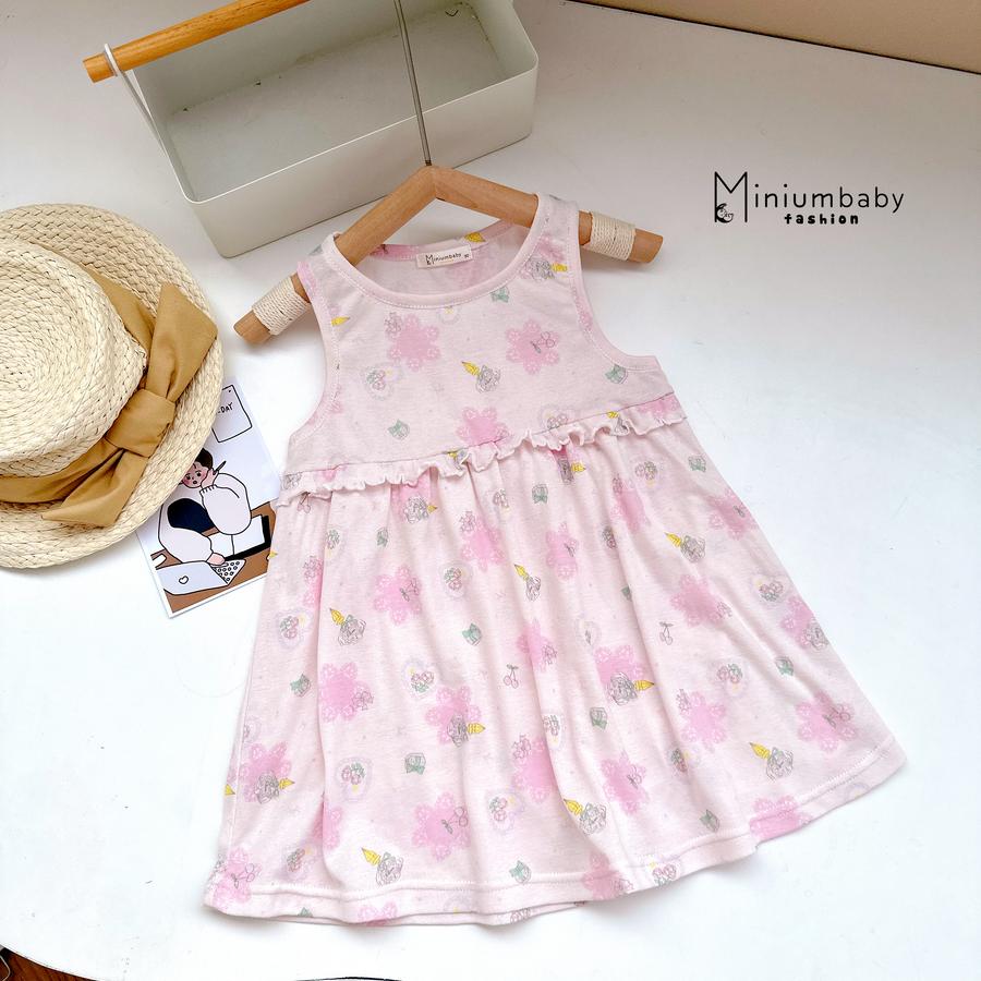 V1533- Váy babydoll bé gái