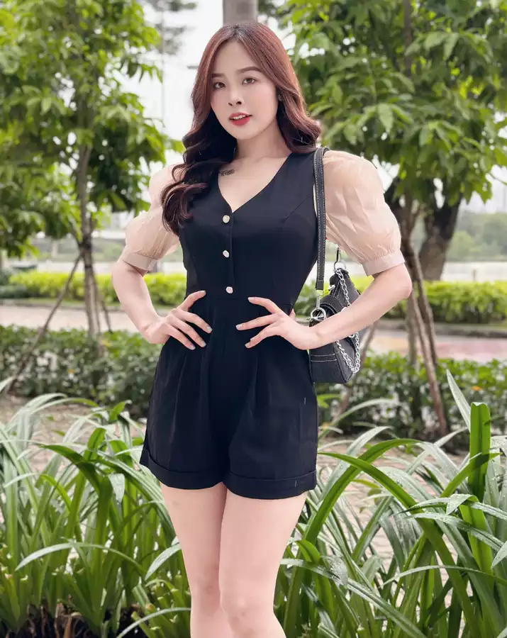 YUNAFFT Women's Summer Casual Jumpsuits Woman Spring Summerl Solid Color  Pocket Slimming Bare Shoulder V-neck Short Sleeve Jumpsuit Discount -  Walmart.com